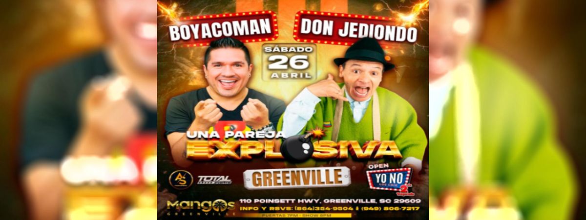 BAYACOMAN Y DON JEDIONDO EN GREENVILE