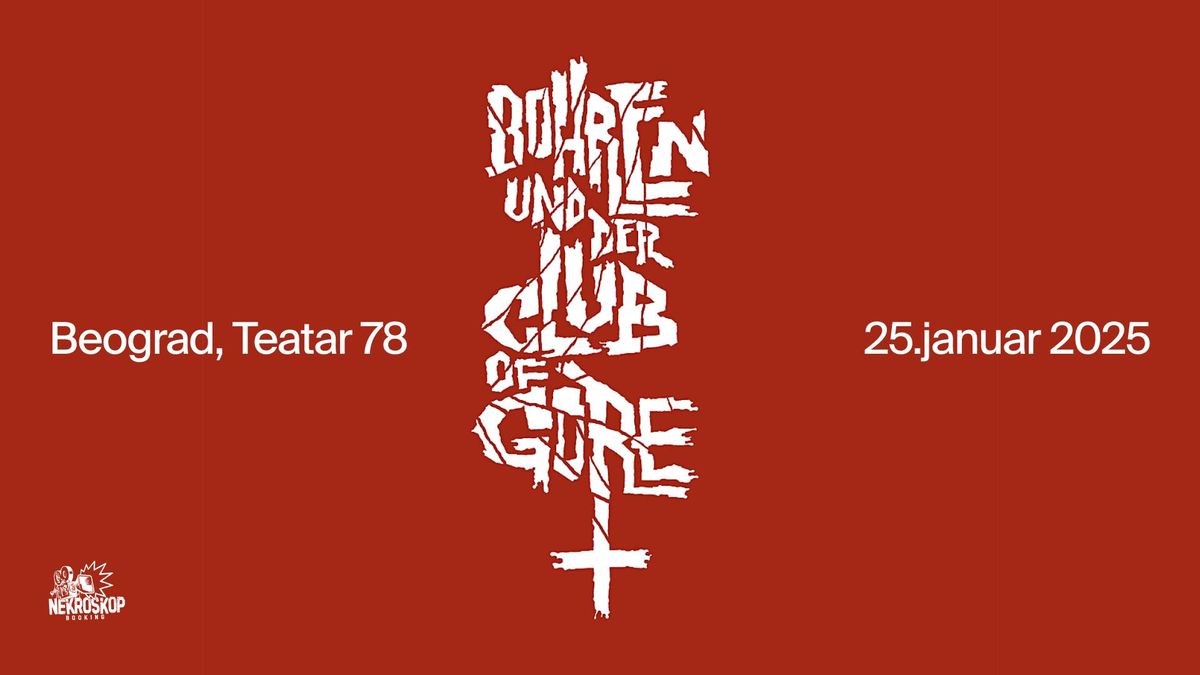 BOHREN & DER CLUB OF GORE u Beogradu, Teatar 78