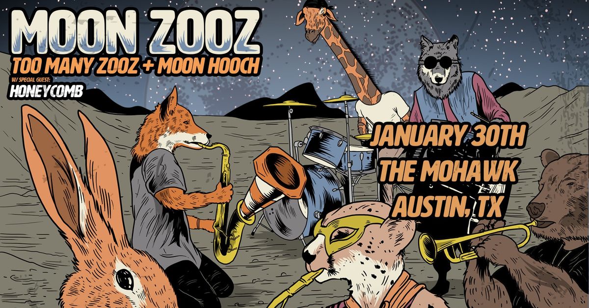 Resound Presents: Too Many Zooz & Moon Hooch w\/ Honeycomb at Mohawk on 1\/30