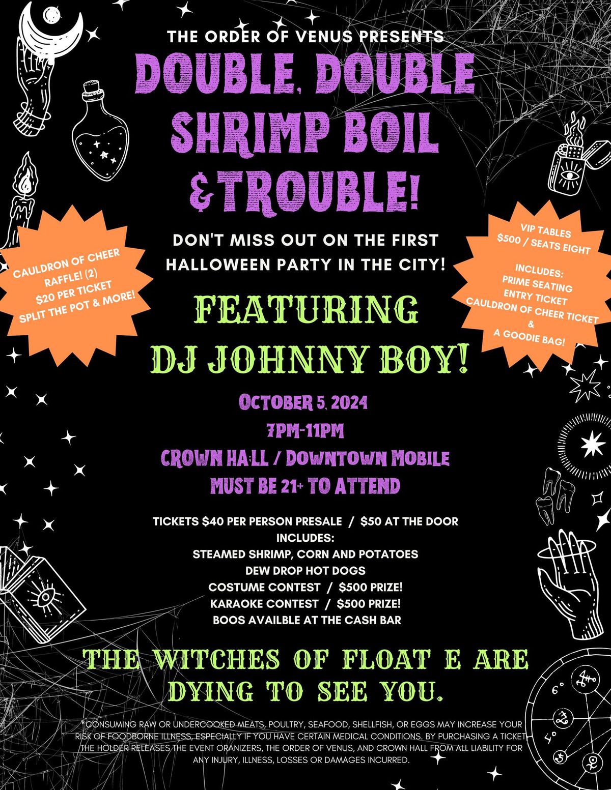 Double, Double Shrimp Boil & Trouble!