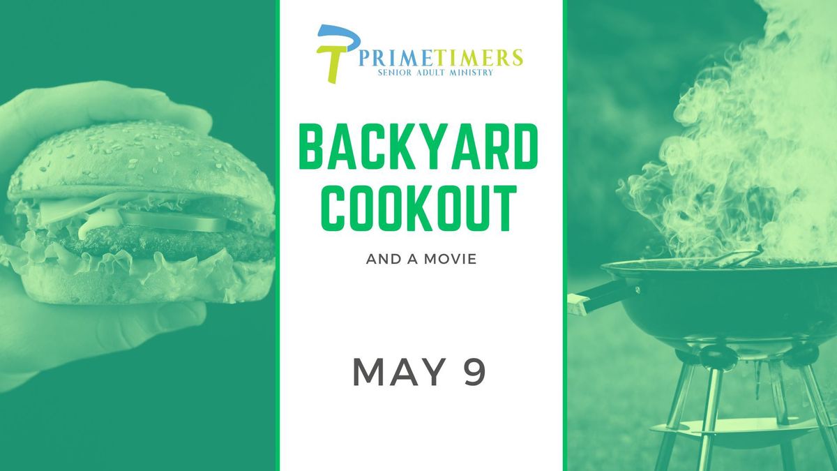 PrimeTimers Backyard Cookout