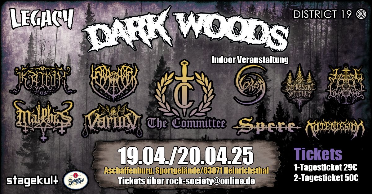 DARK WOODS 19.04.\/20.04.2025