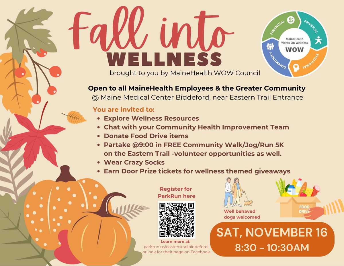 \u201cFall into\u201d Wellness Event & 5K