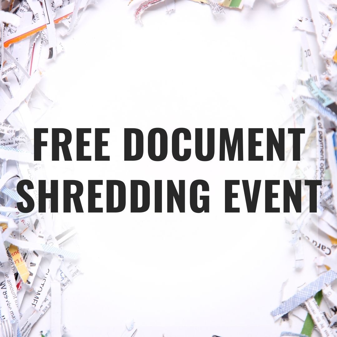 FREE Document Shredding Event