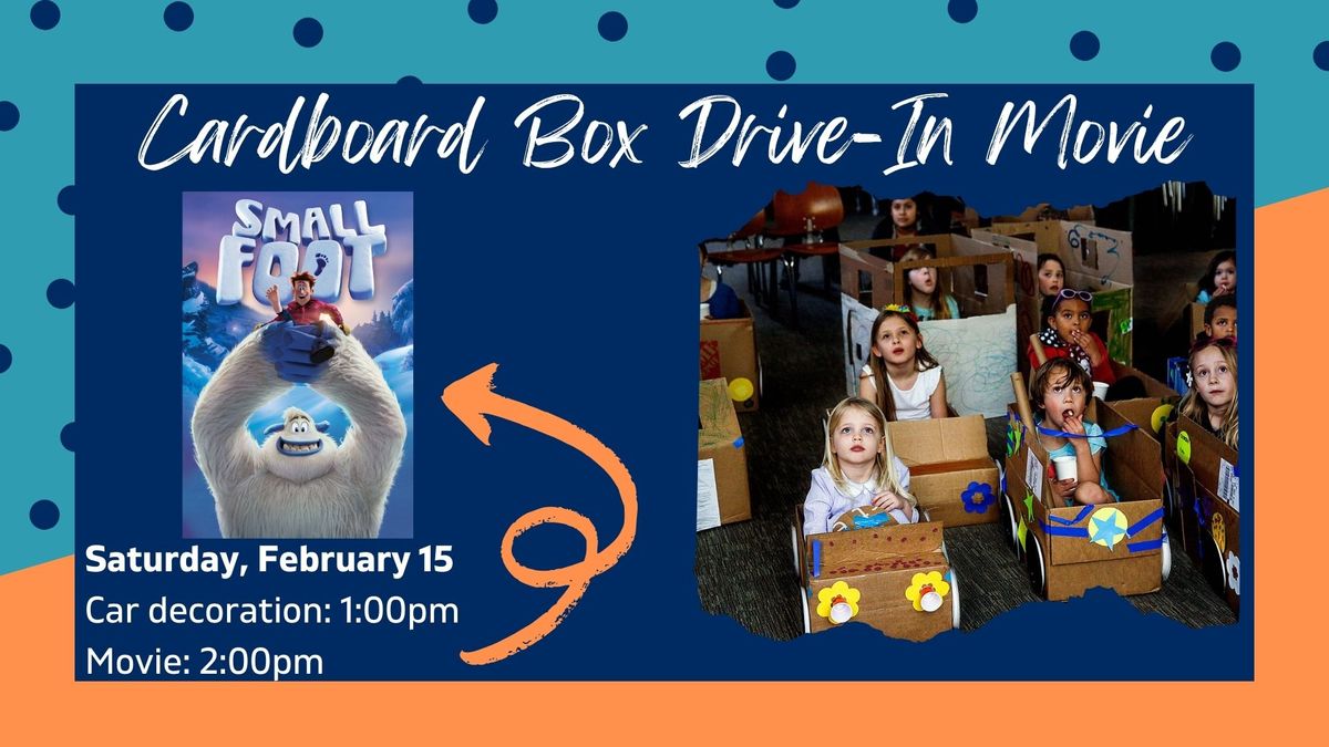 Cardboard Box Drive-In Movie 