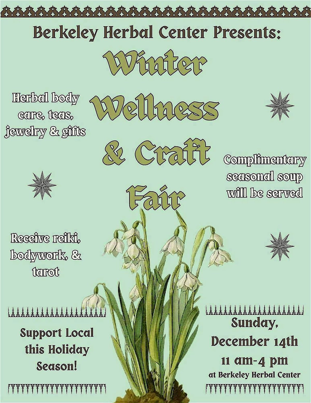 Winter Wellness & Craft Fair