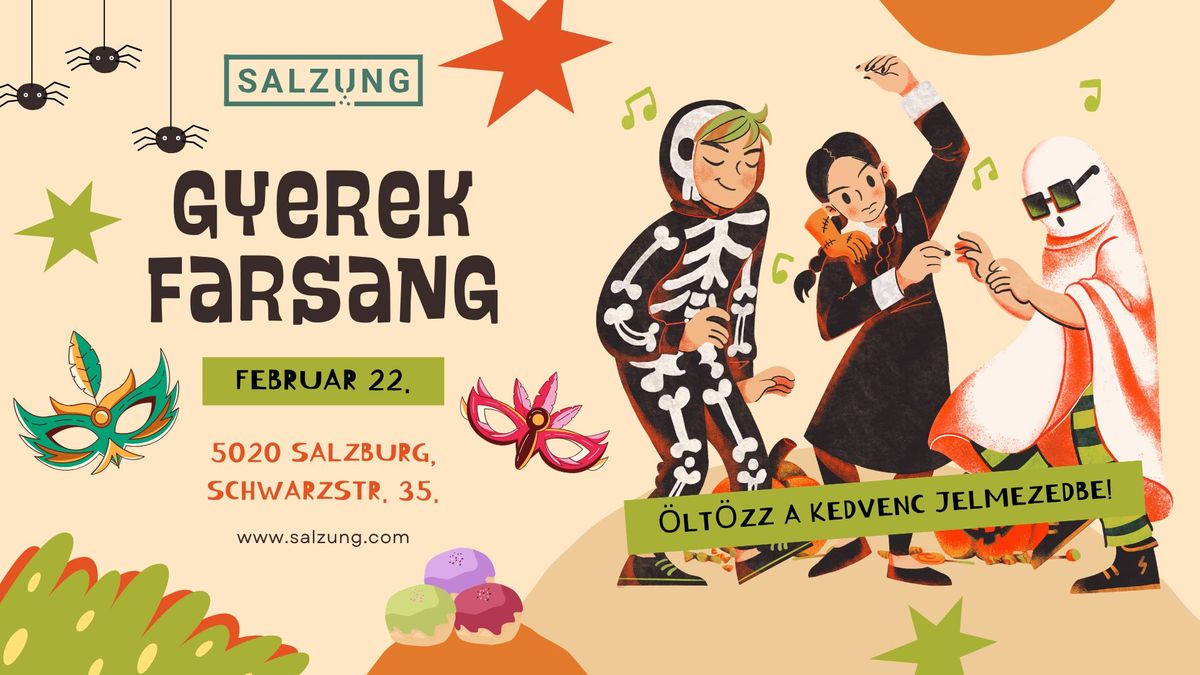 SalzUNG Gyerek Farsang