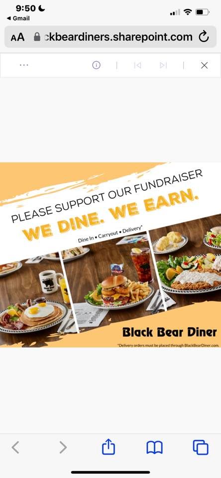 You Dine, Black Bear Diner Donates! RFTS fundraiser, Black Bear Diner