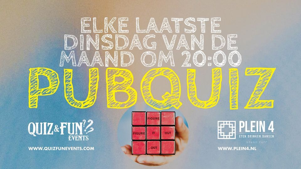 PubQuiz maart | Plein 4
