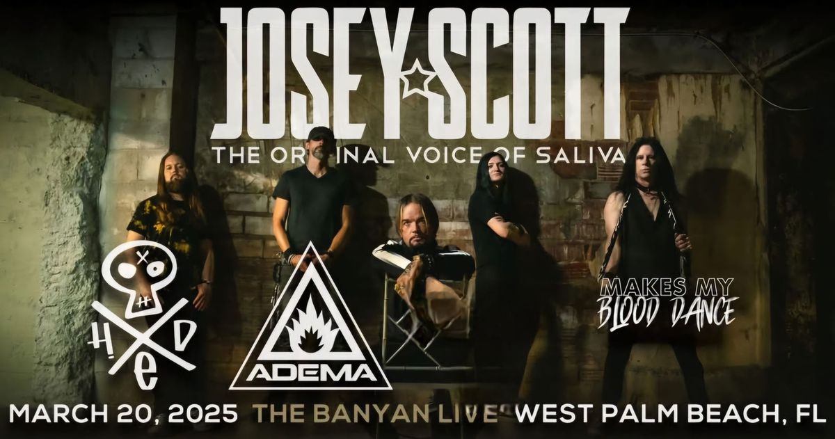 Josey Scott's Saliva, HedPE, Adema & Makes my Blood Dance