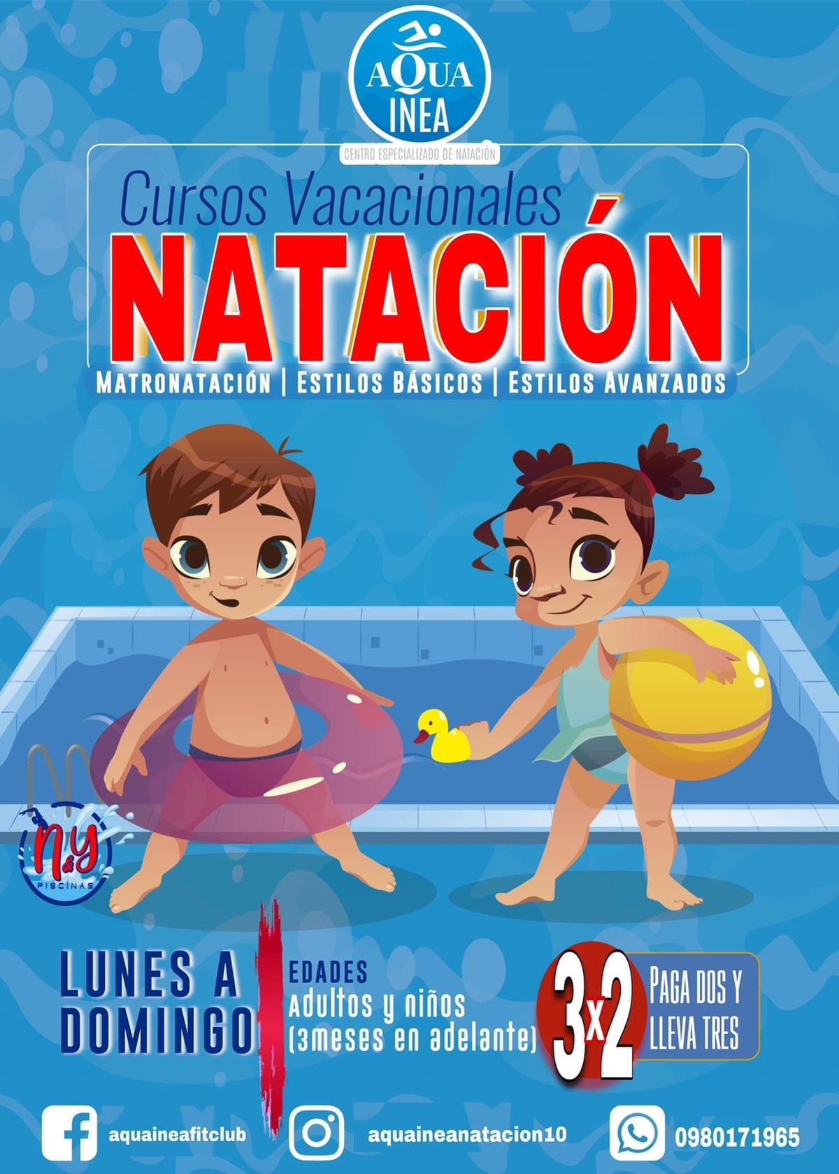 Vacacionales Natacion Nuestro 12vo a\u00f1o \u263a\ufe0f \ud83c\udfc6