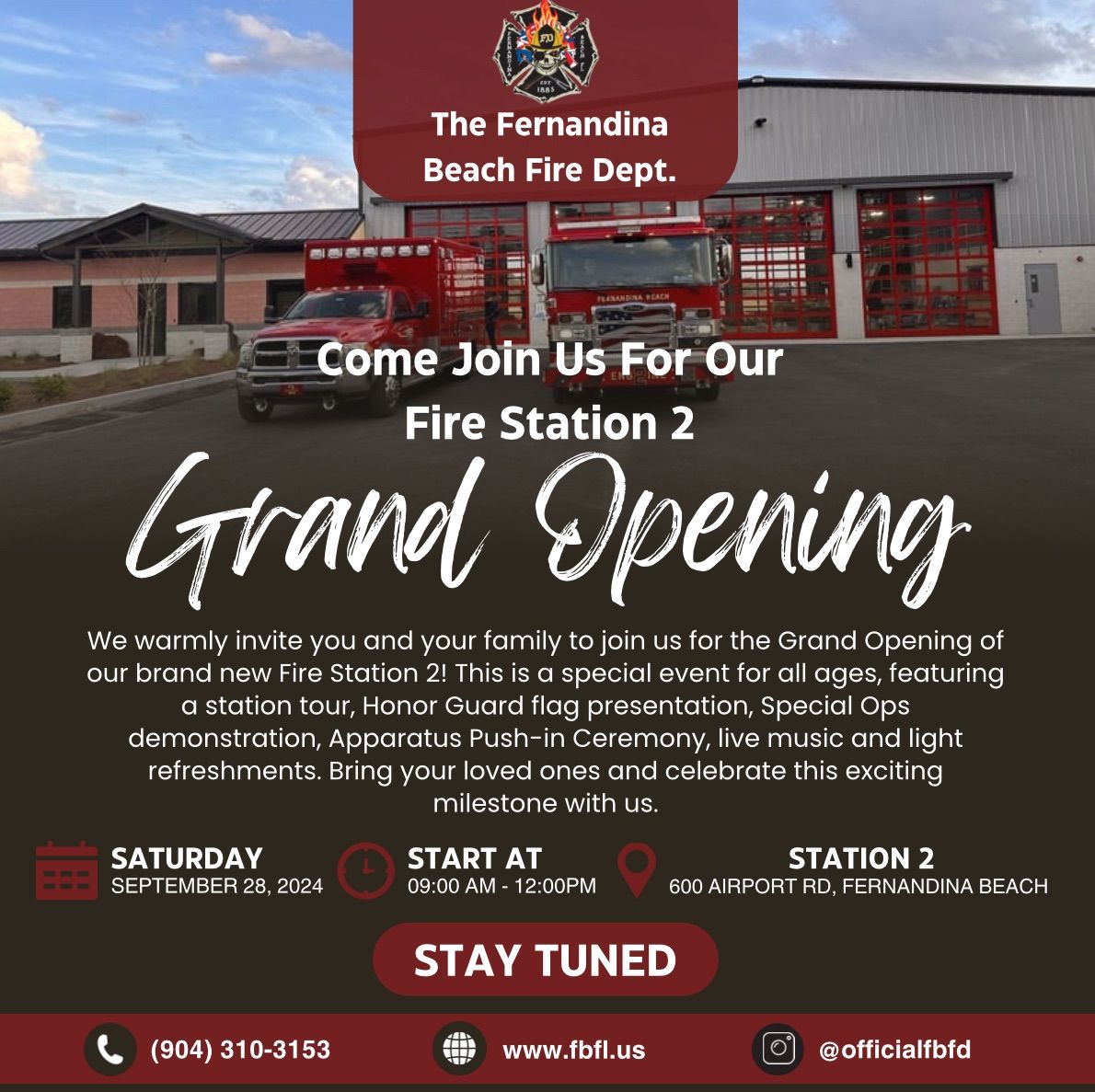 Fire Station 2 Grand Opening 