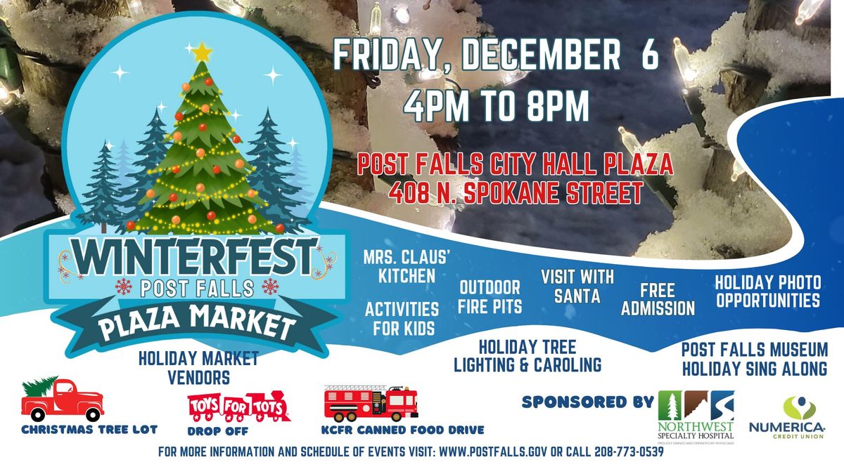 Winterfest Post Falls & Plaza Market