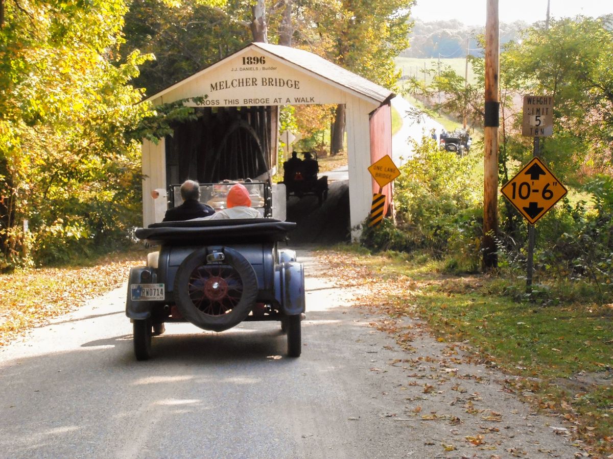 Parke County Covered Bridges & Wallace Garage Model T Tour