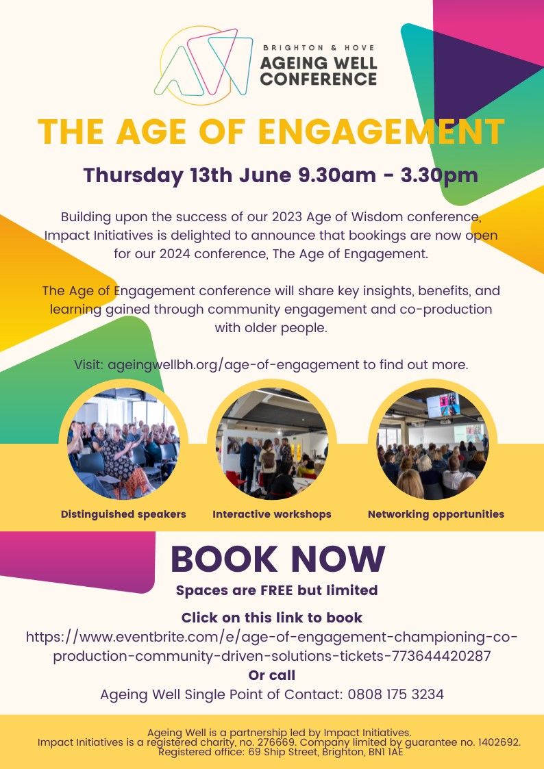 The Age of Engagement - Ageing Well Conference 2024