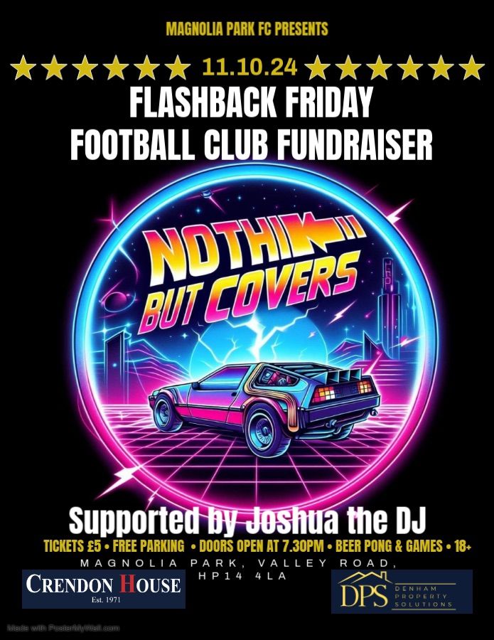 Flashback Friday - Football Club Fundraiser 