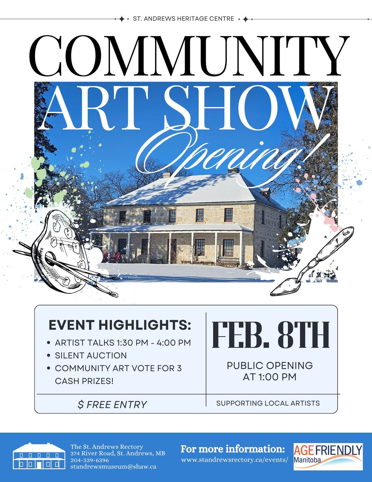 Opening Event! Community Art Show