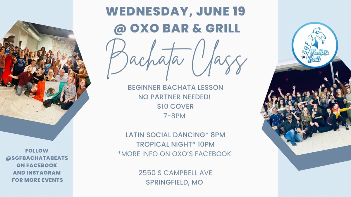 Bachata Class @ OXO Bar & Grill