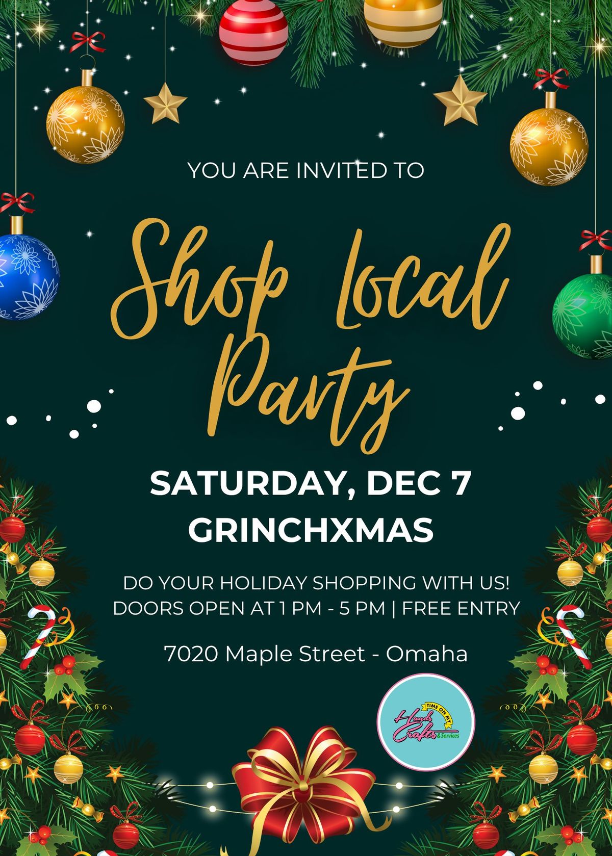 2ND ANNUAL SHOP LOCAL PARTY | GRINCHXMAS