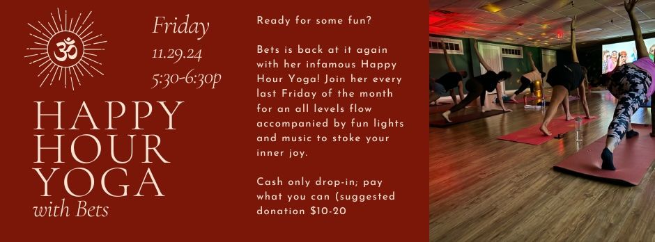 November Happy Hour Yoga