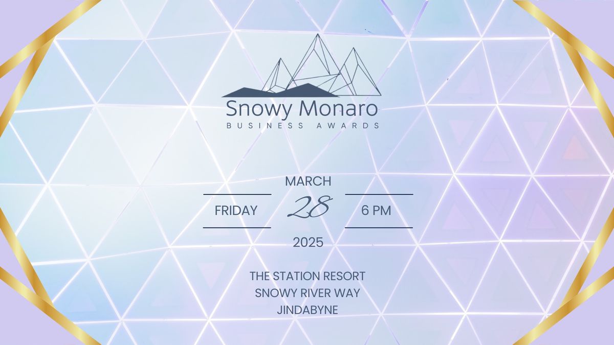 Snowy Monaro Business Awards 2025