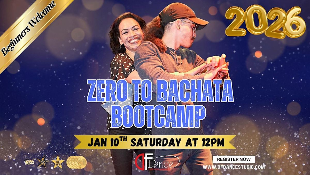 Beginner Bachata Bootcamp: New Year, New Moves! No partner needed :)