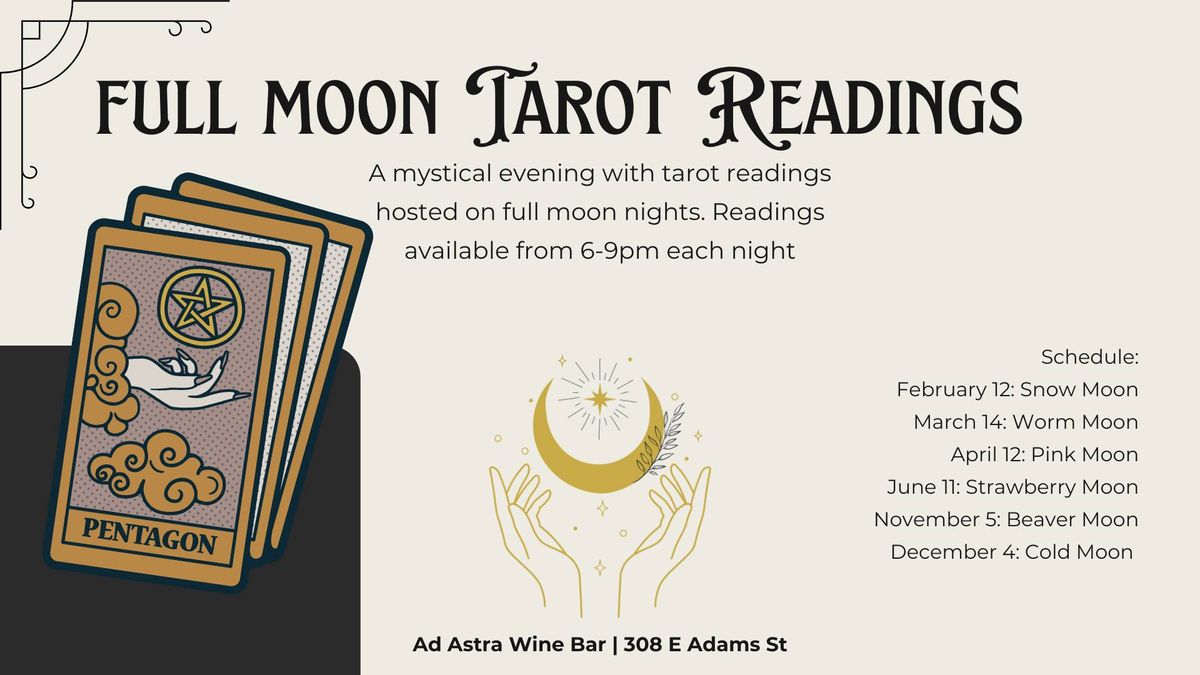 \u2728 Full Moon Tarot Readings \u2728