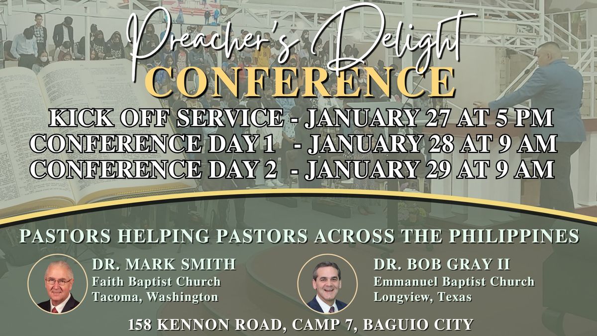 PREACHER'S DELIGHT CONFERENCE 2025