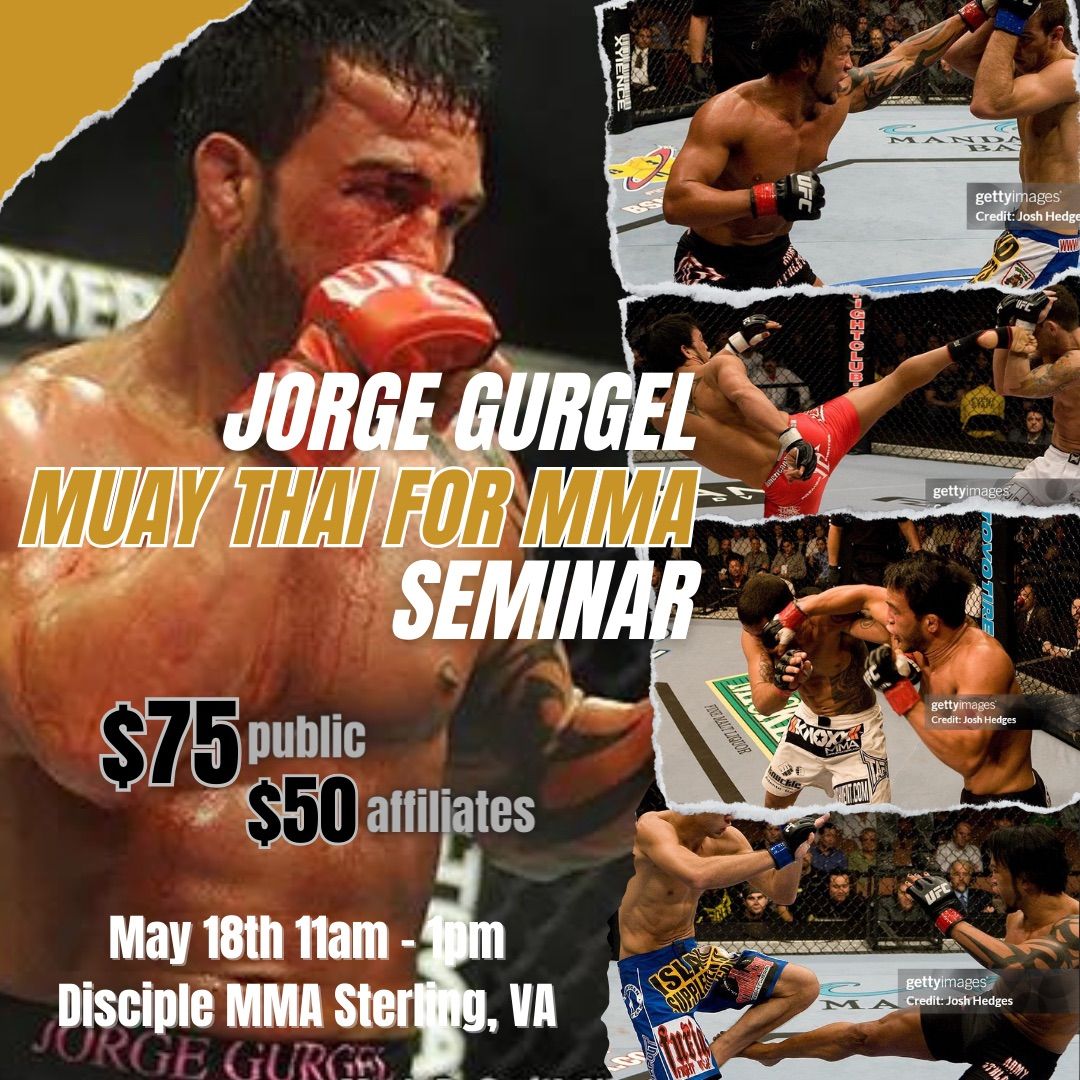 Jorge Gurgel - Muay Thai for MMA Seminar 