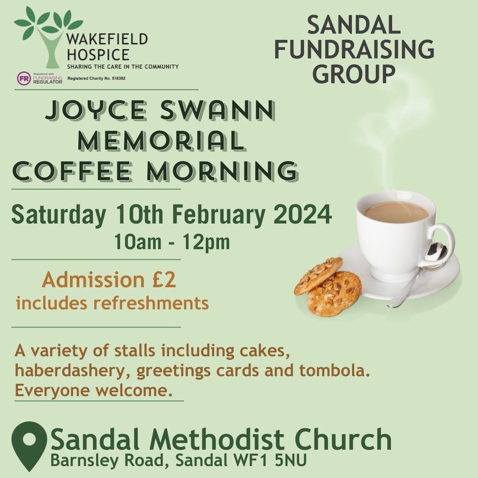 Joyce Swann Memorial Coffee Morning
