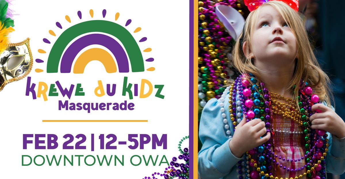 Krewe du Kidz Masquerade