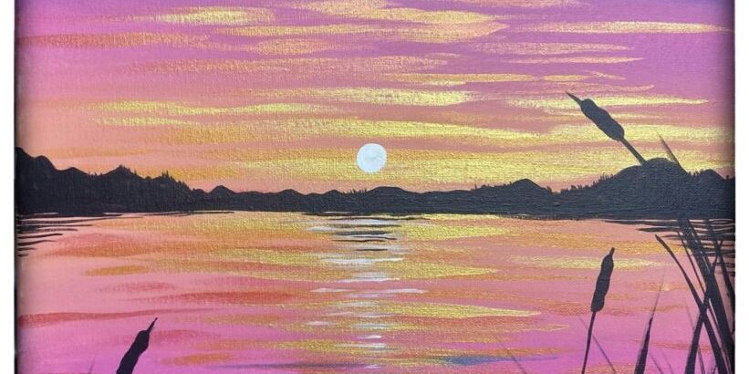 Shimmering Sunset - Painting Class