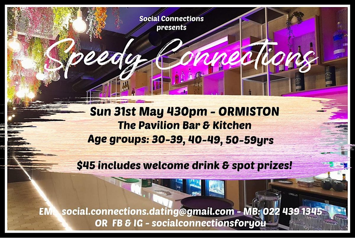 Speedy Connections - ORMISTON
