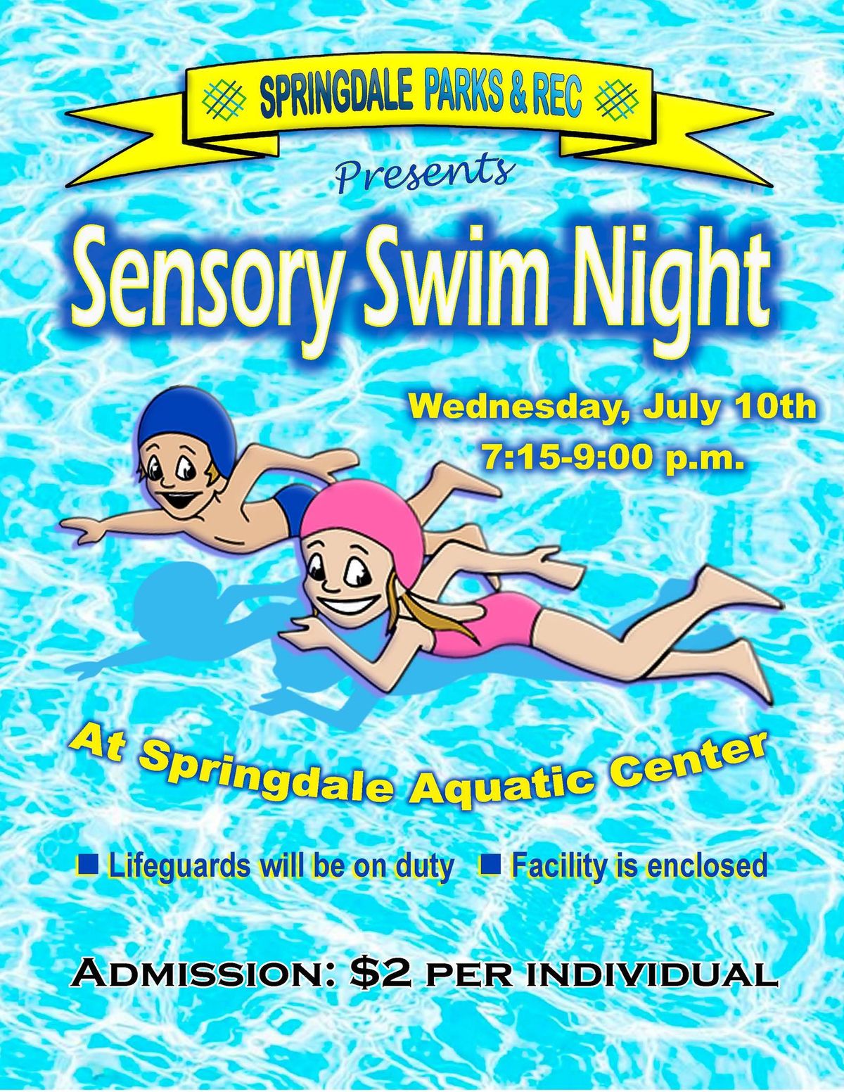Sensory Swim Night