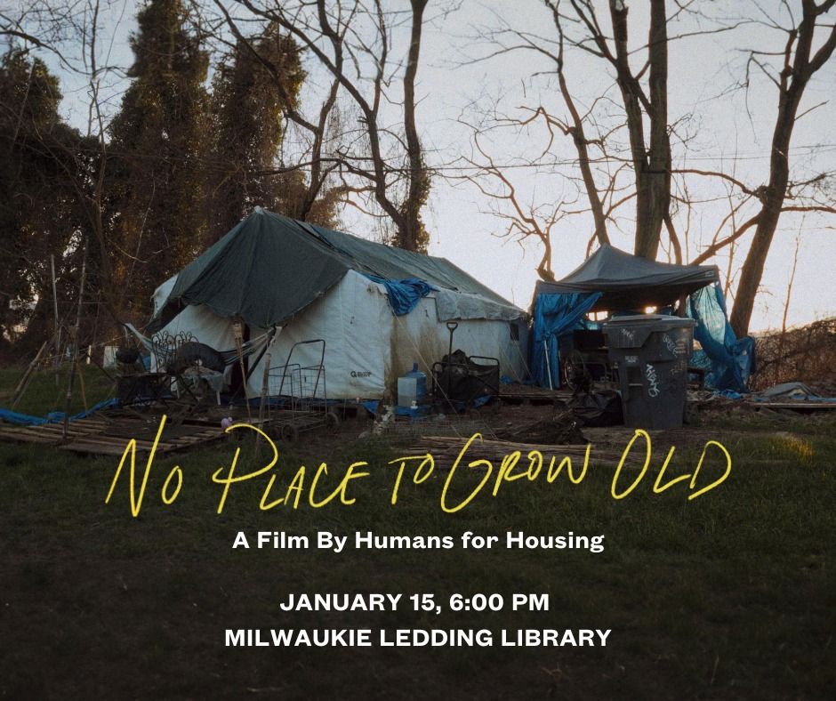 Documentary Screening - No Place to Grow Old