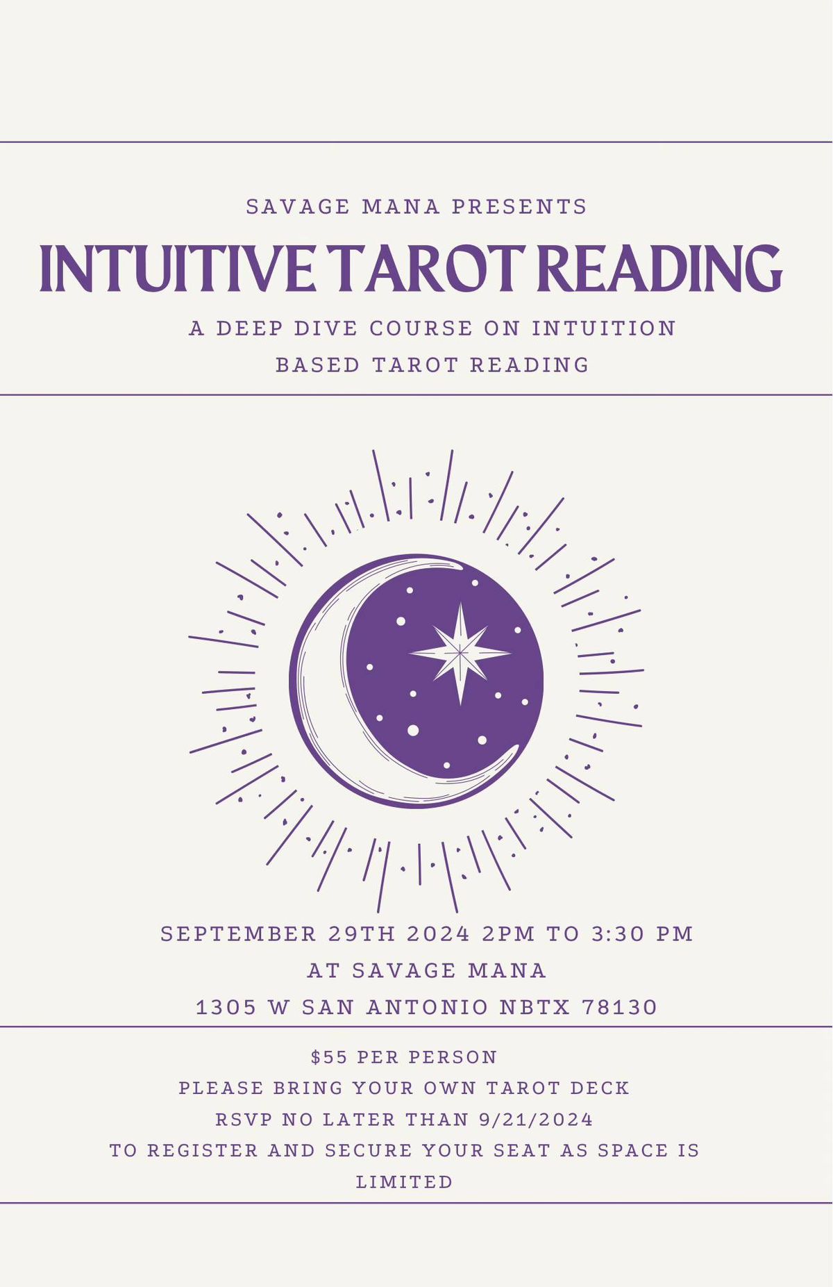 Intuitive Tarot: A Course on Intuition Based Tarot Reading