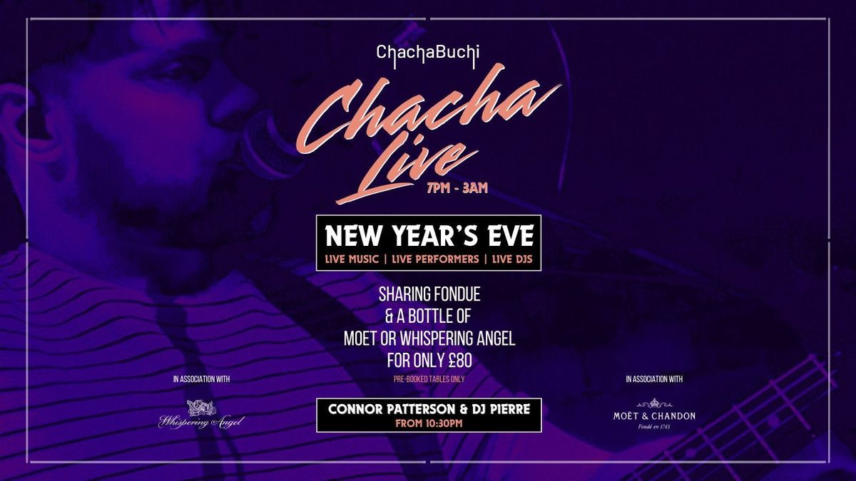 ChachaBuchi LIVE NYE!