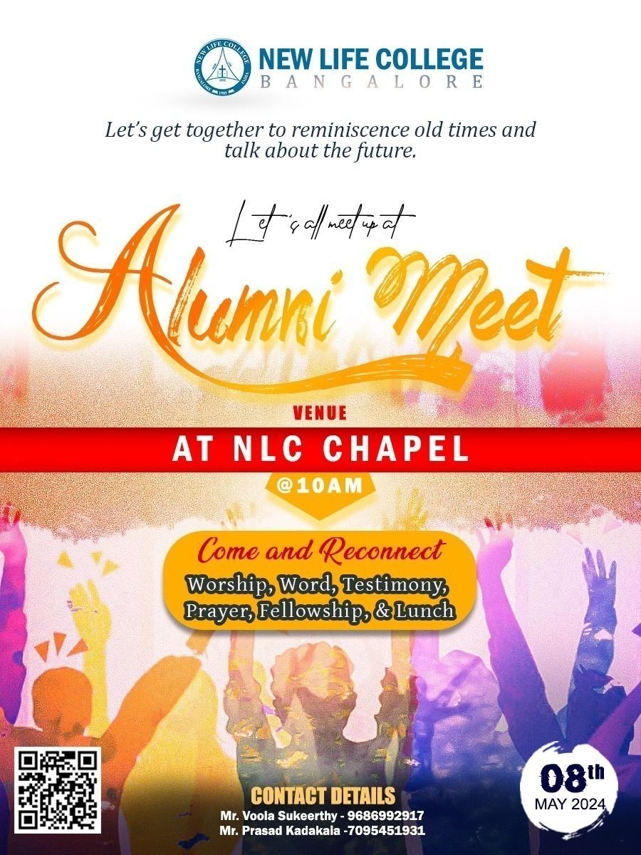 New Life College Alumni Meet (Bangalore Chapter)