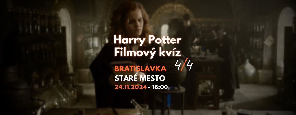 Harry Potter filmov\u00fd kv\u00edz v Bratislave 4\/4 \u26a1\ufe0f