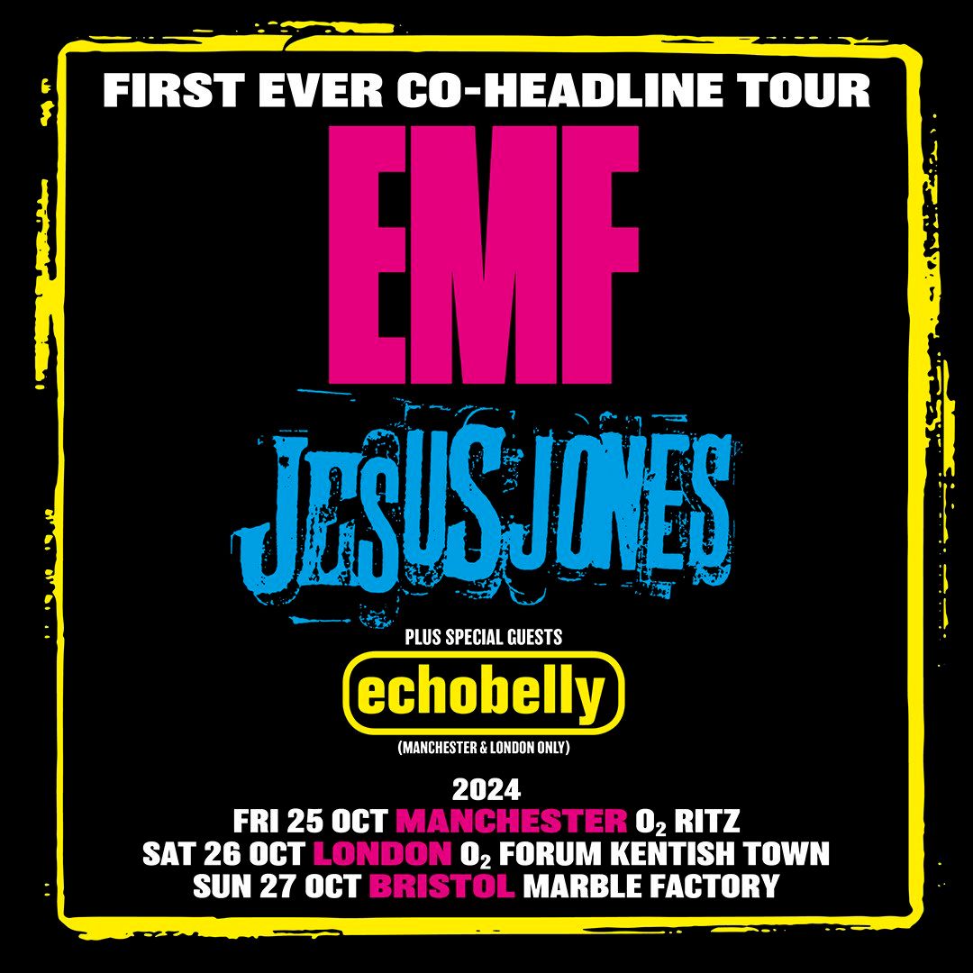 EMF & Jesus Jones Bristol Tickets