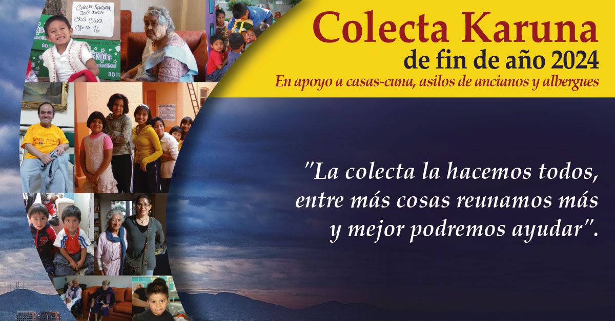 Colecta Karuna de fin de a\u00f1o, 2024