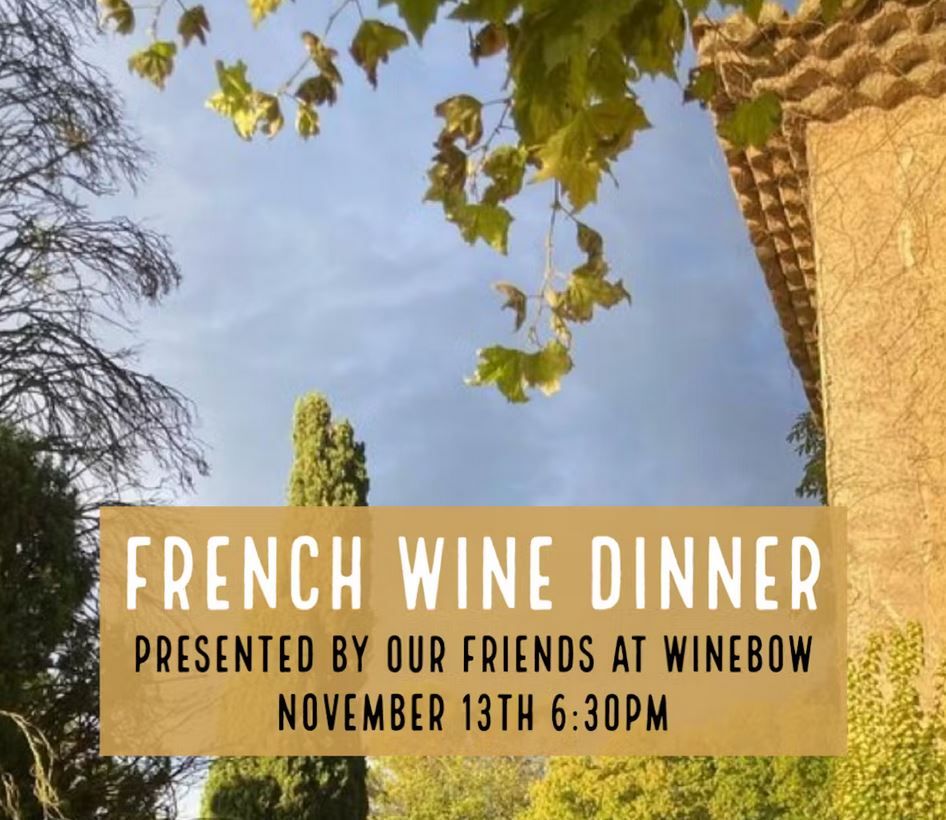 FRENCH WINE DINNER - VINTAGE59