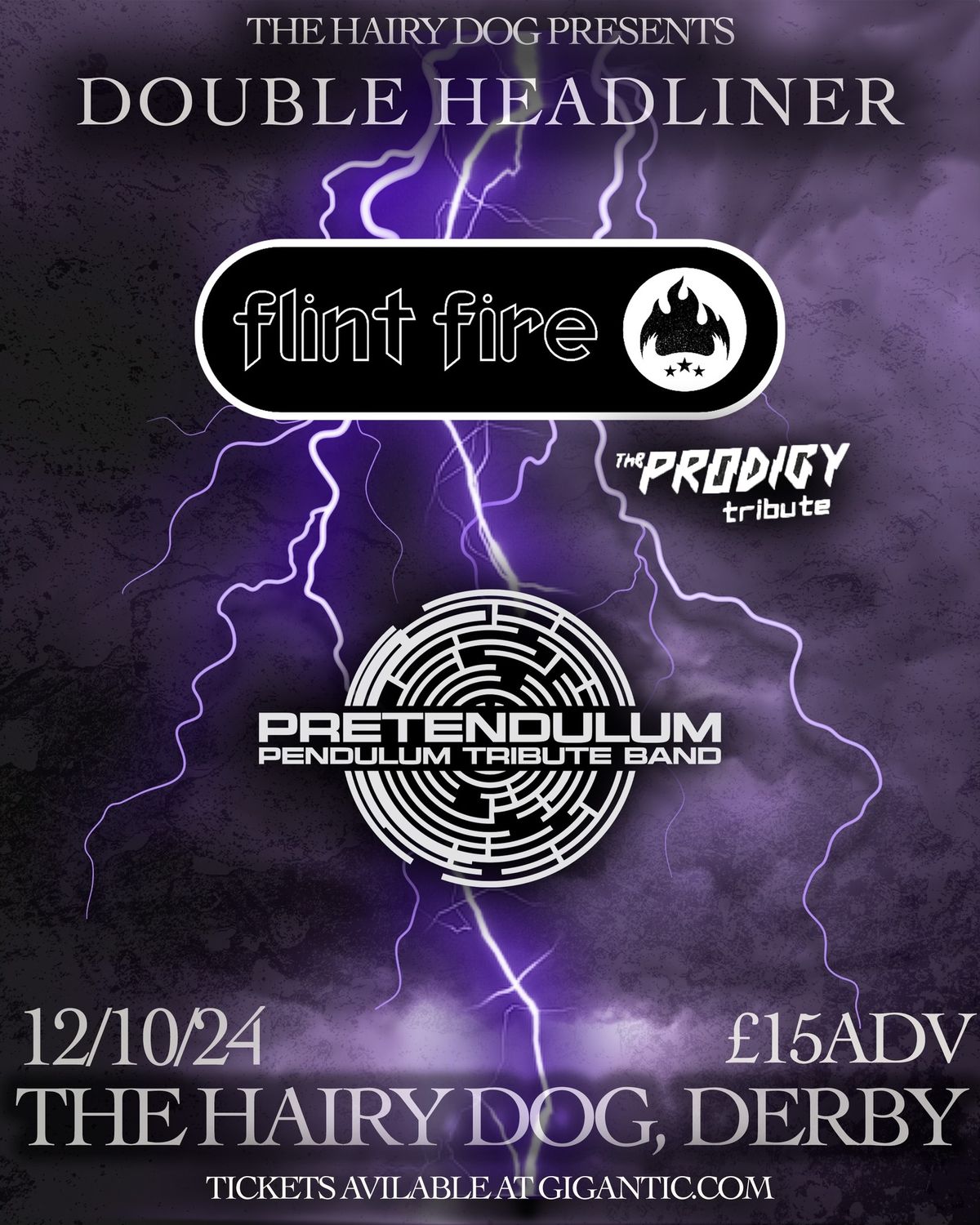 FLINT FIRE : The Prodigy Tribute + PRETENDULUM : Pendulum Tribute 