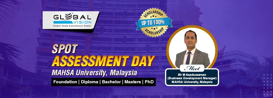 Spot Assessment Day (MAHSA University, Malaysia)