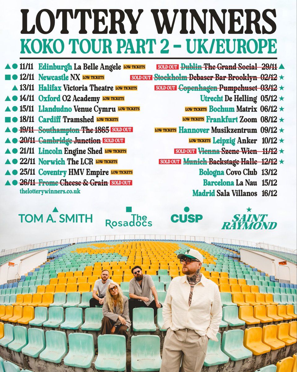 The Lottery Winners Barcelona Tickets