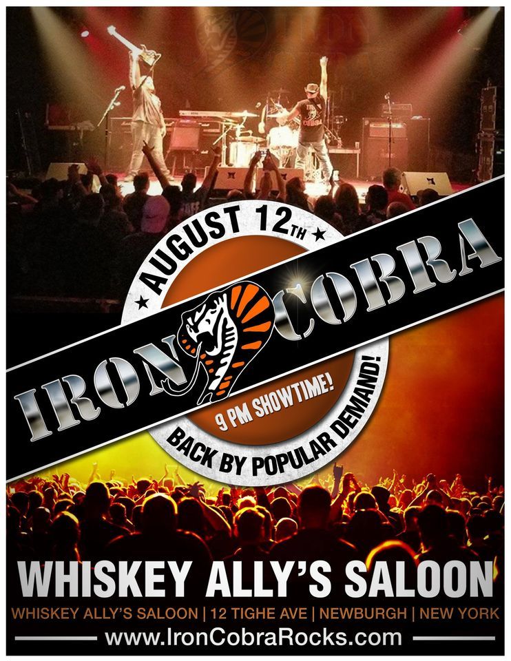 Iron Cobra LIVE @ Whiskey Ally's