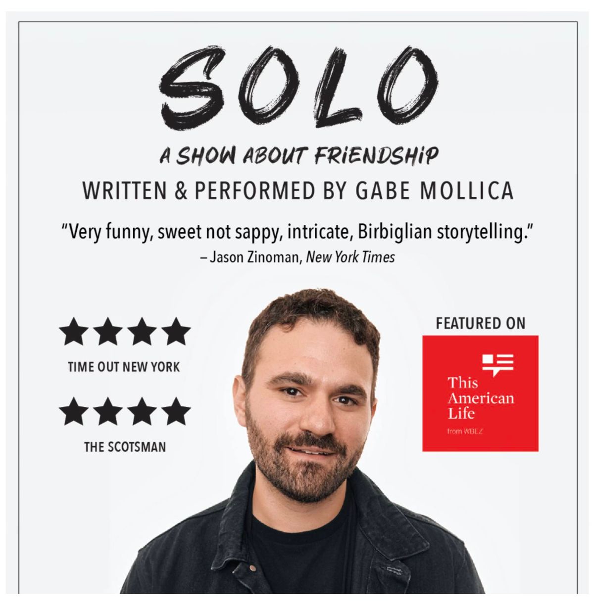 SOLO: A Show About Friendship