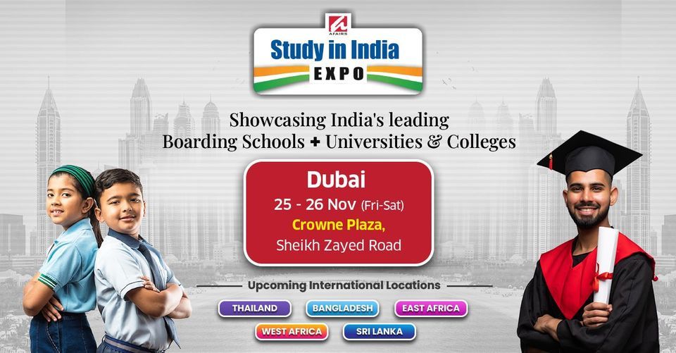 Study in India Expo- DUBAI (UAE) 