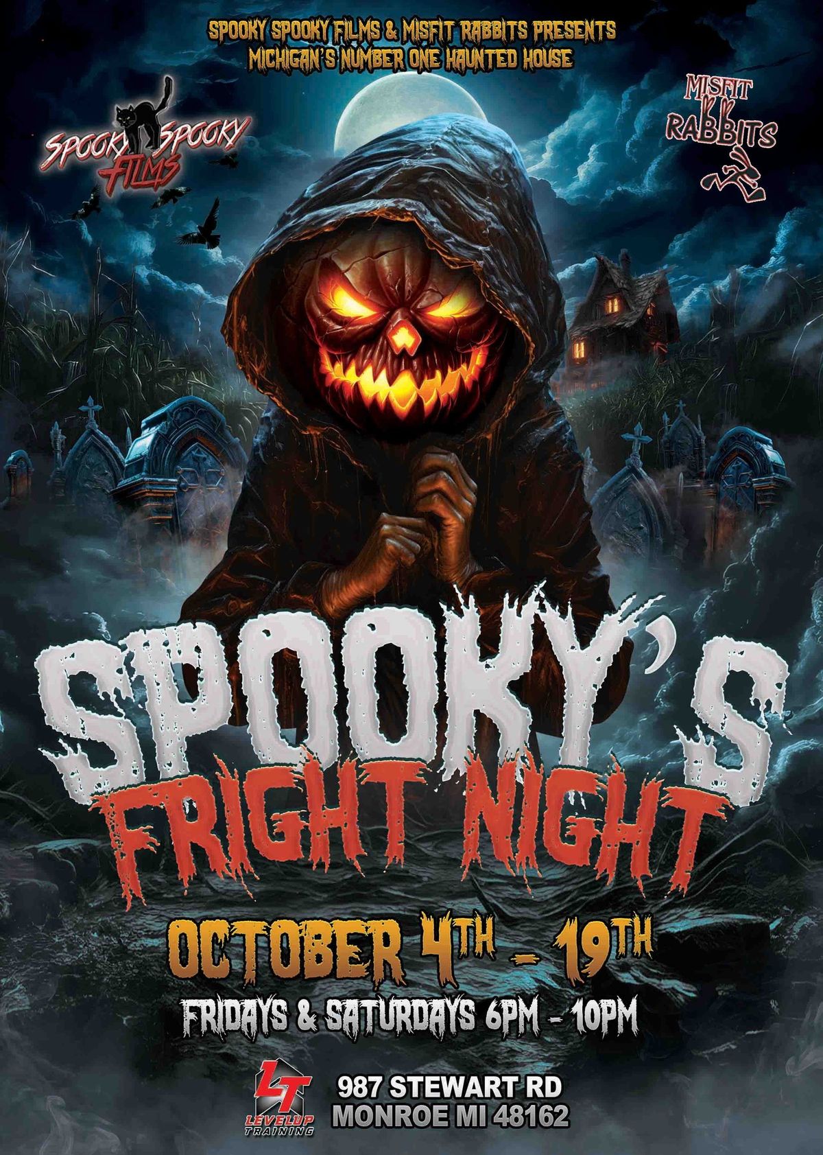 Spooky's Fright Night Haunted House