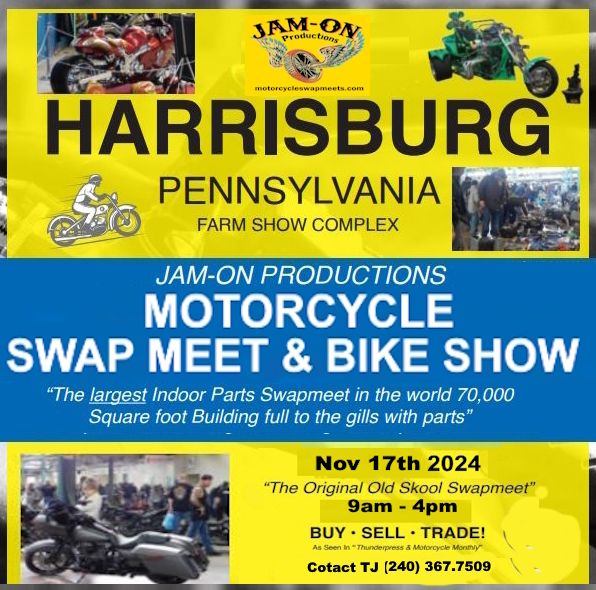 Harrisburg National Fall Motorcycle Swap Meet & Bike